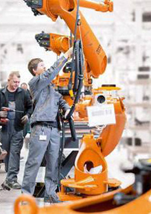 國產伺服電機借工業機器人市場崛起
